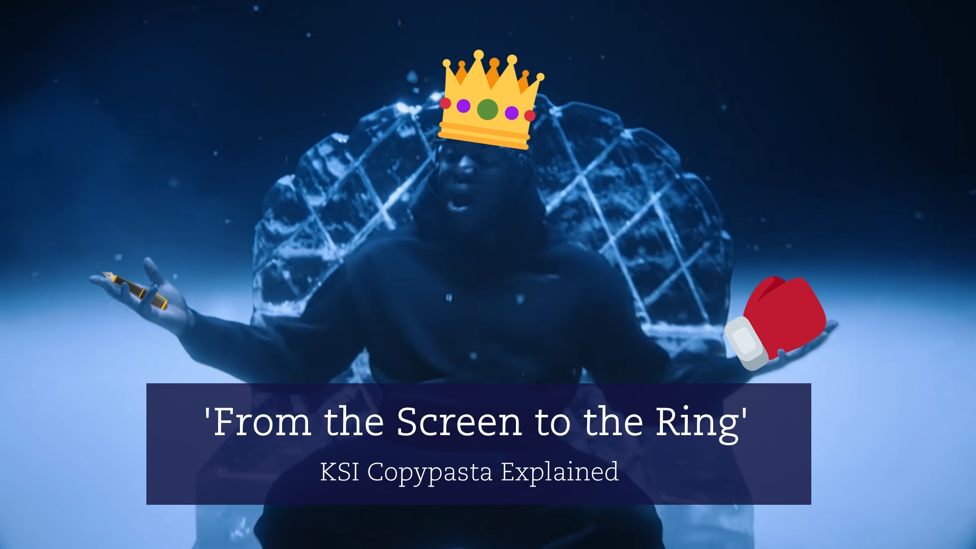 From the screen to the ring to the pen to the king copypasta explained