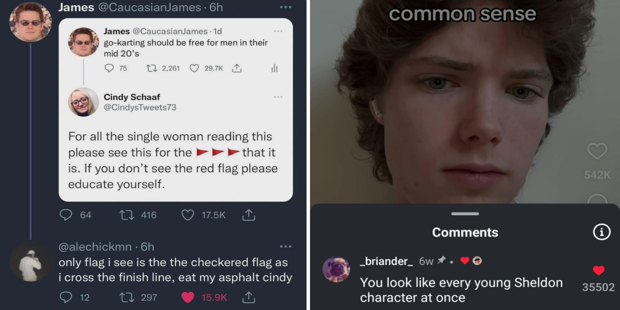 Two images from /r/rareinsults
