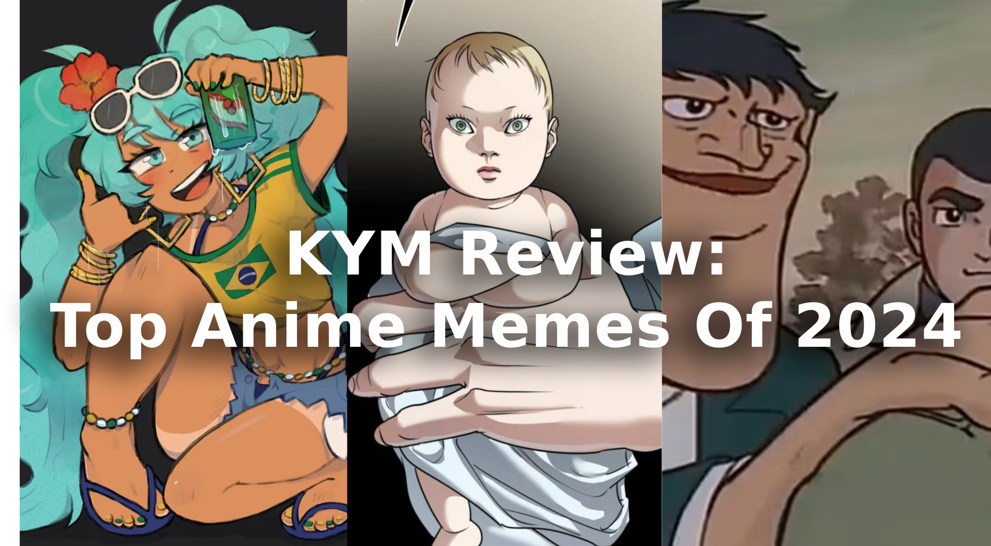 Brazilian Miku, Queen Never Cry and Akakishi no Eleven from the top anime memes of the year.