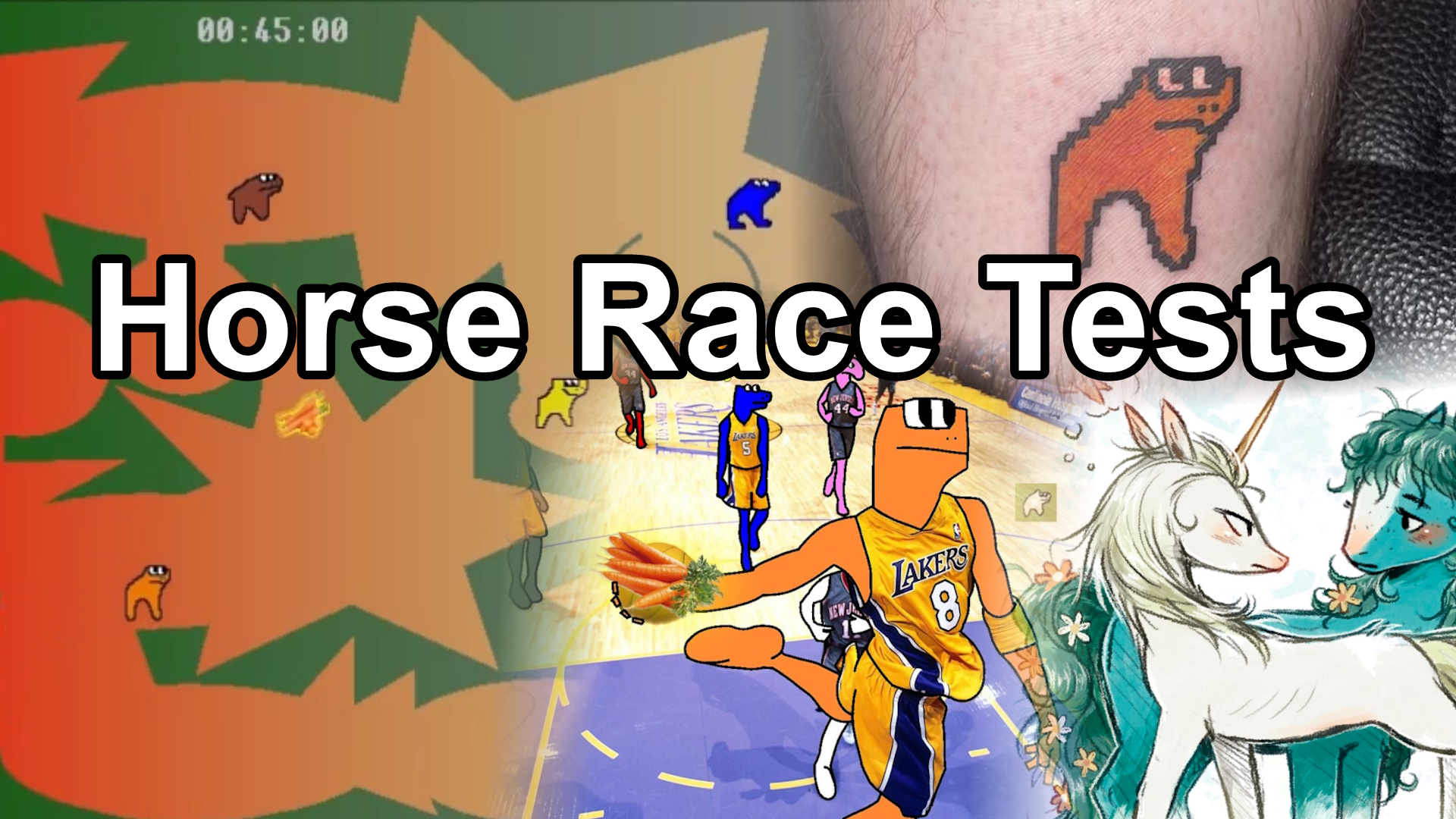 Horse Race Tests memes explained.