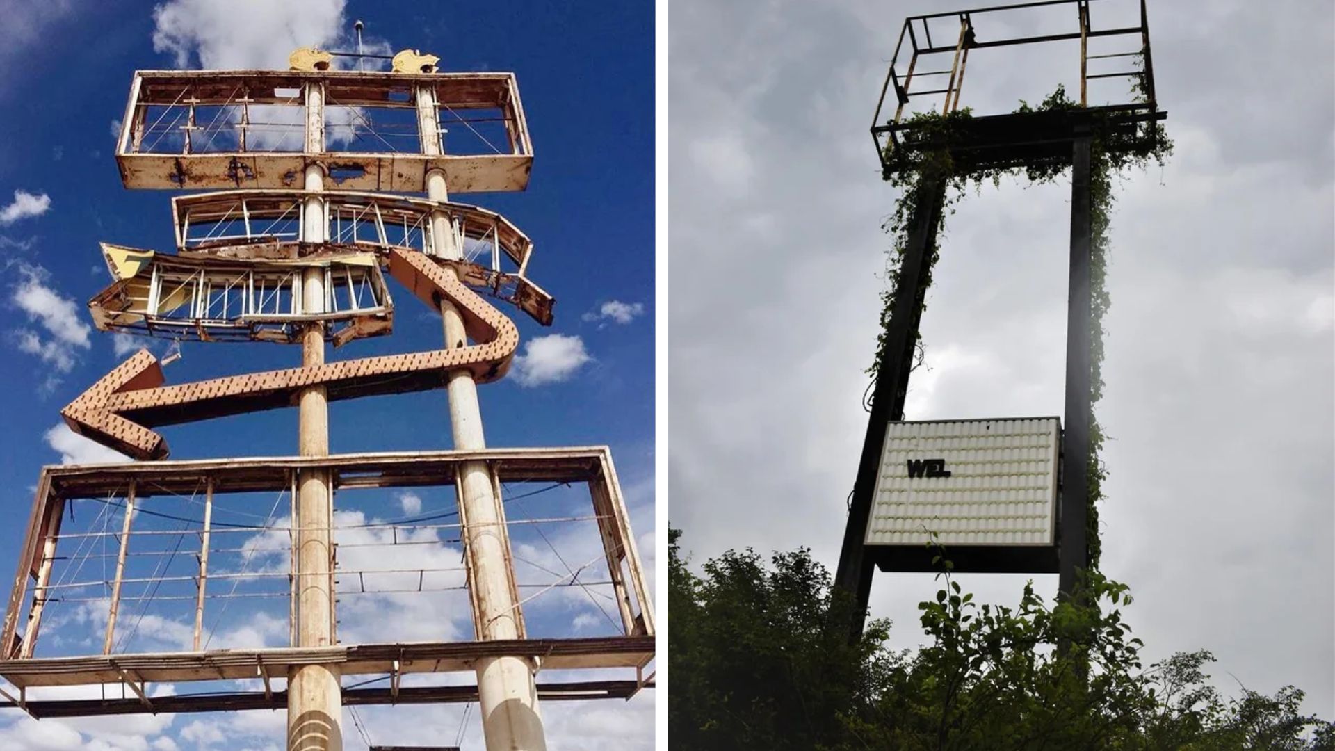 23 Images Of Abandoned And Old Signs Across the World | Know Your Meme