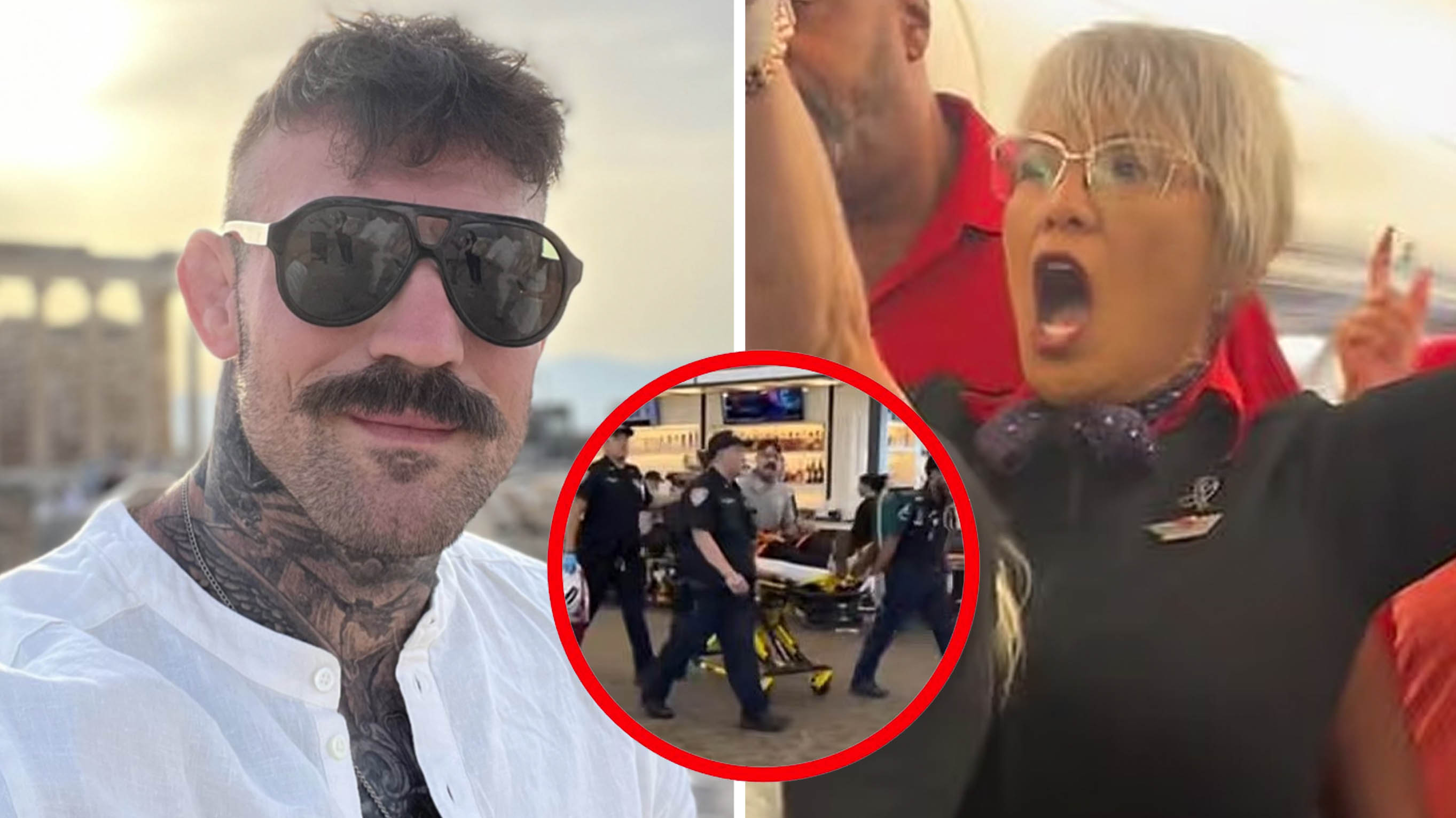 Tex Johnson from the July 2025 airport freakout viral video.
