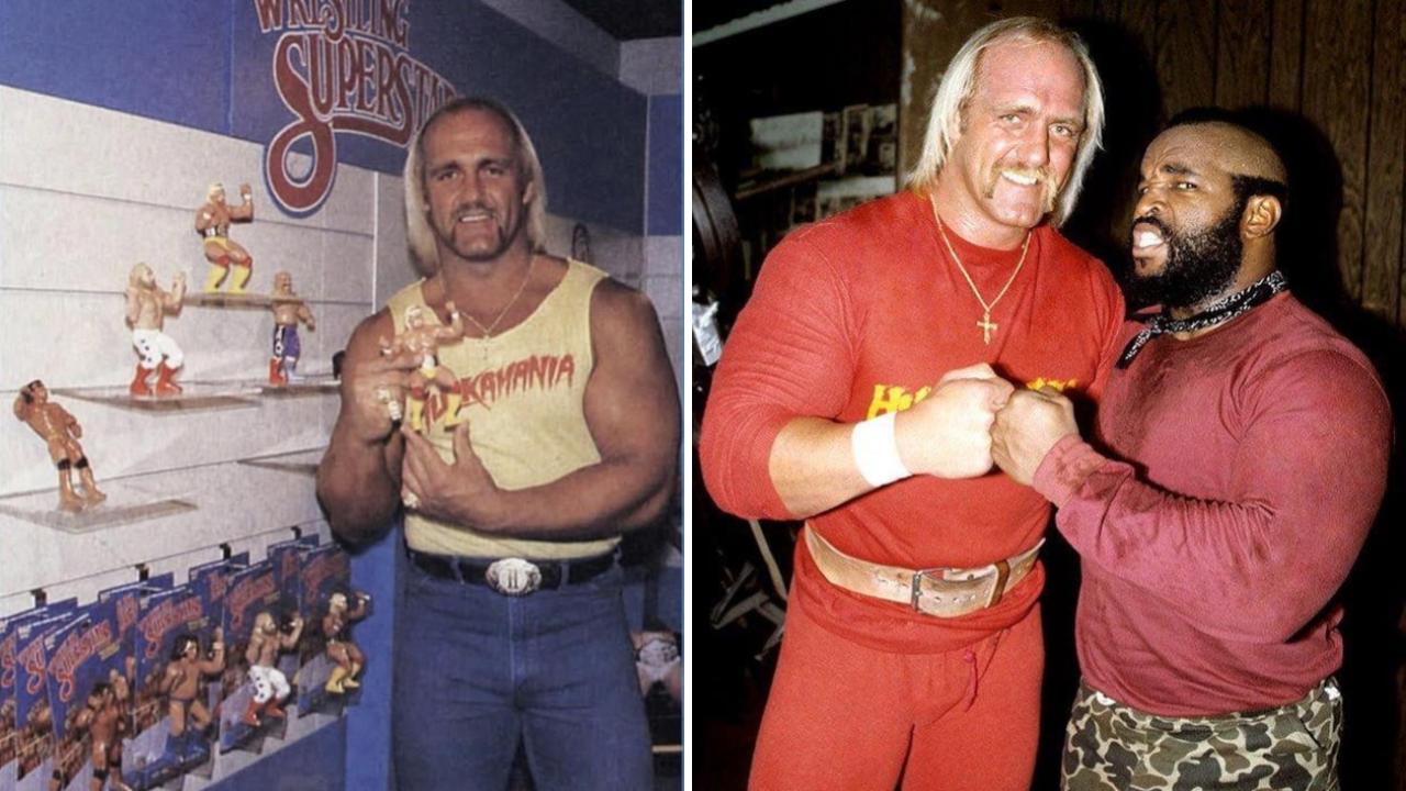 Two images of Hulk Hogan.