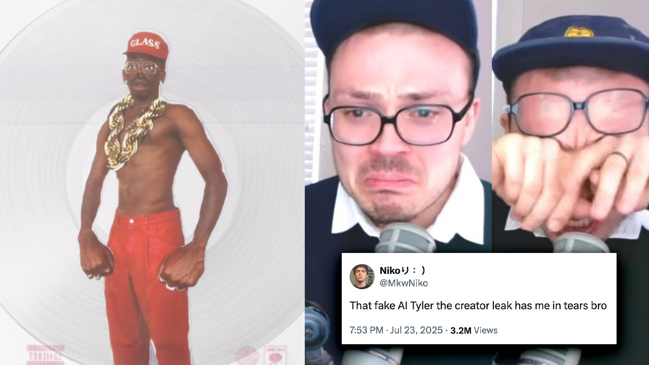 Tyler the Creator Don't Tap The Glass Fake AI Leak memes explained.