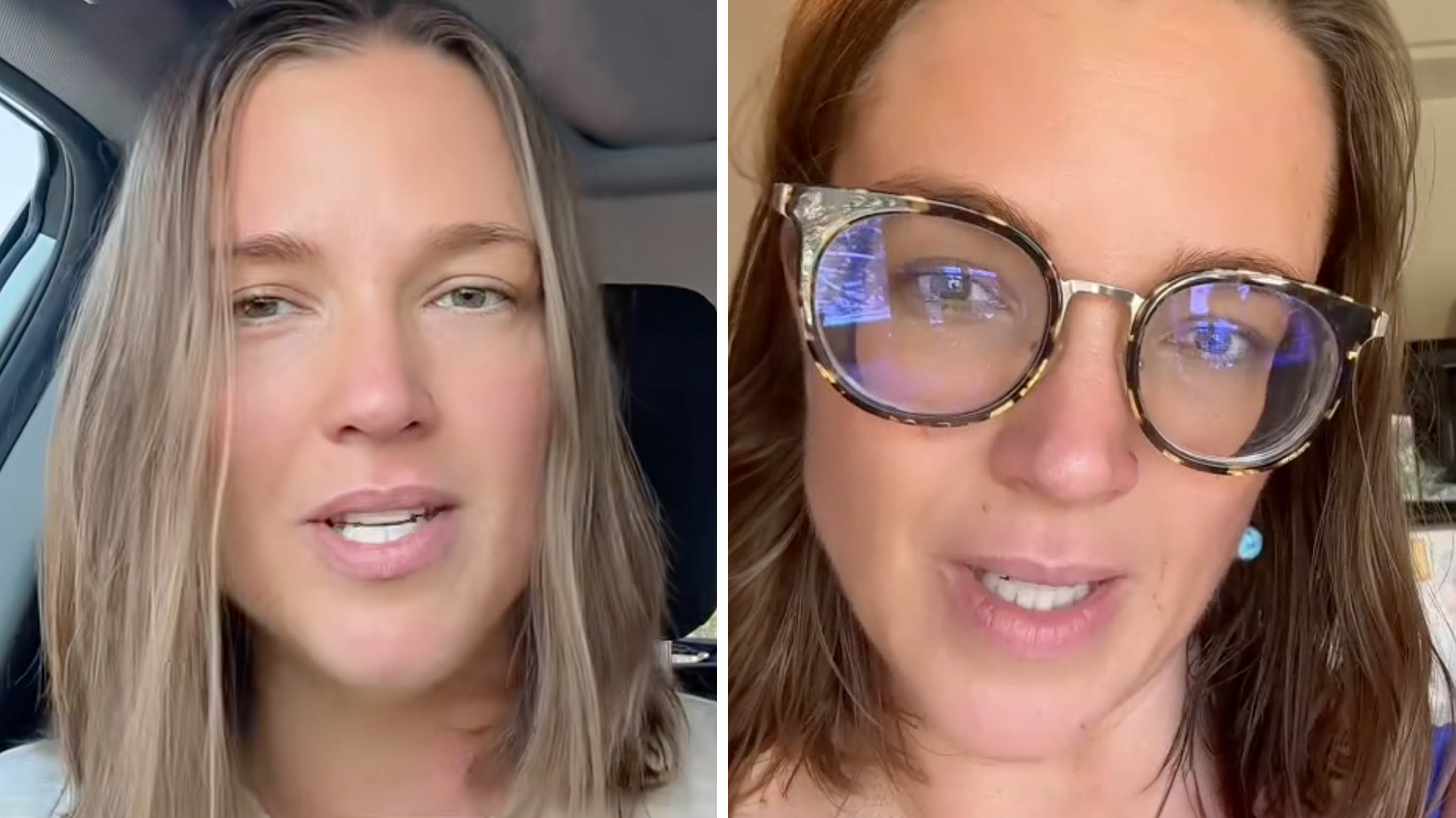 Images of TikToker Kendra Hilty, who claimed that she fell in love with her psychiatrist in a series of August 2025 TikTok videos.