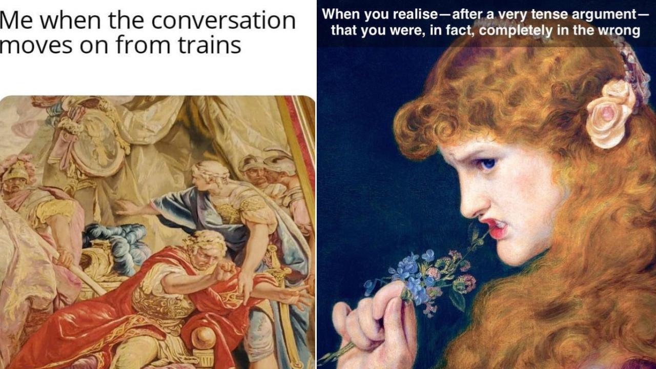 Two memes.