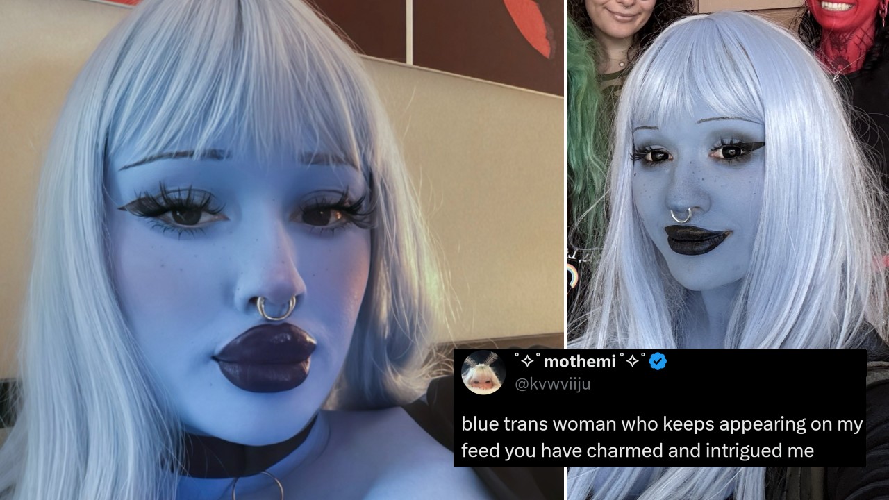 Blue Trans Woman / Chromagoth / SadieSlime explained.