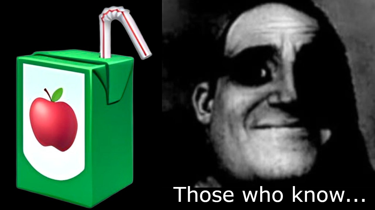 Juice emoji explained.