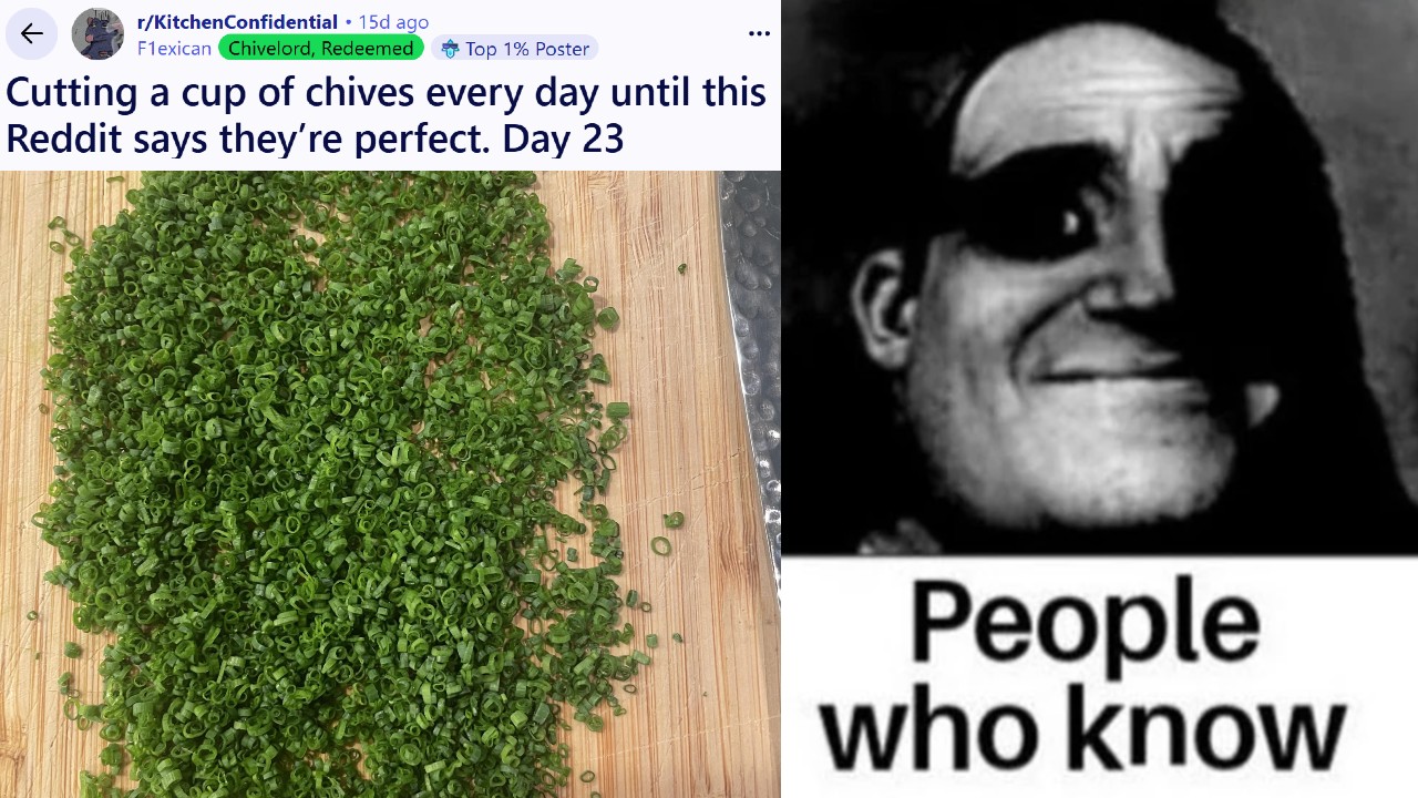 What Is 'Chivegate?' The 'Kitchen Confidential' Subreddit's Viral 'Cutting Chives Every Day' Drama Explained