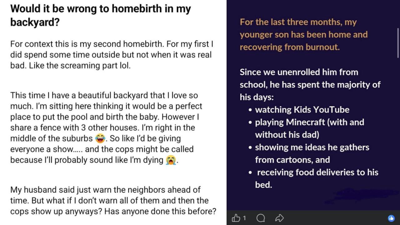 25 Insane Posts From Facebook Mom Groups | Know Your Meme