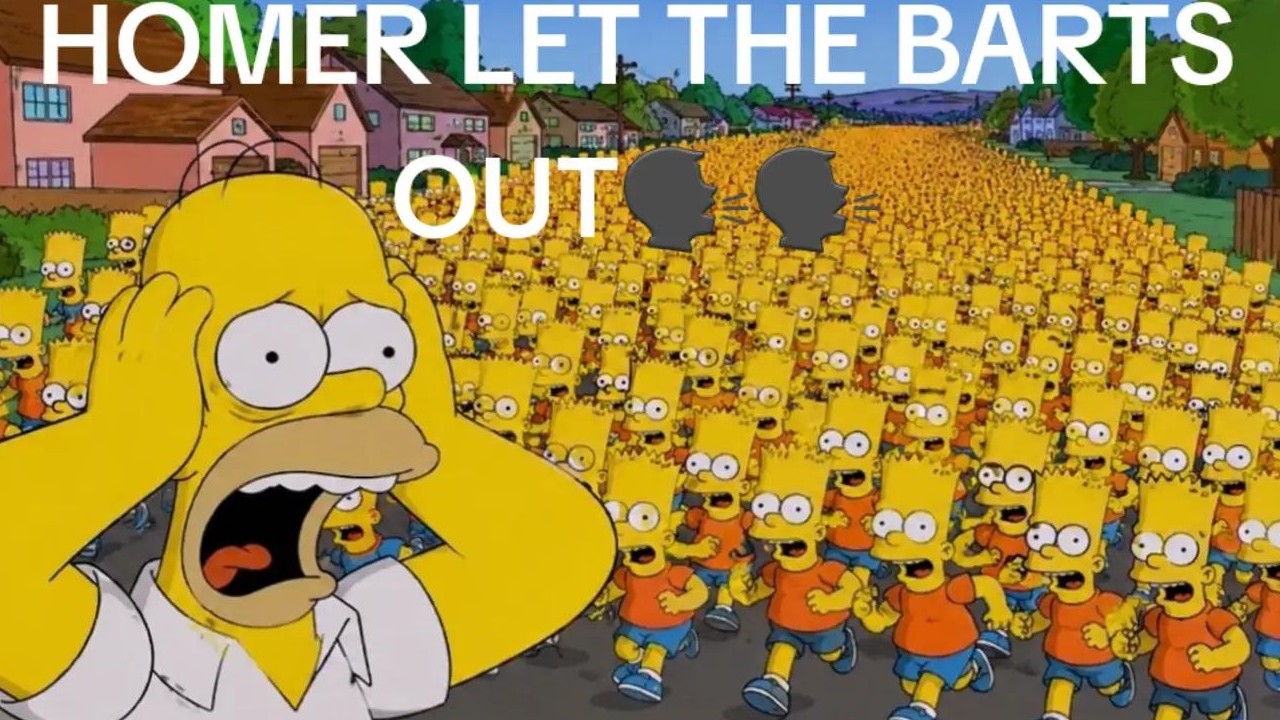 What Is The 'Homer Let The Barts Out' Meme? The Viral Brainrot Song Inspired By 'The Simpsons' Explained