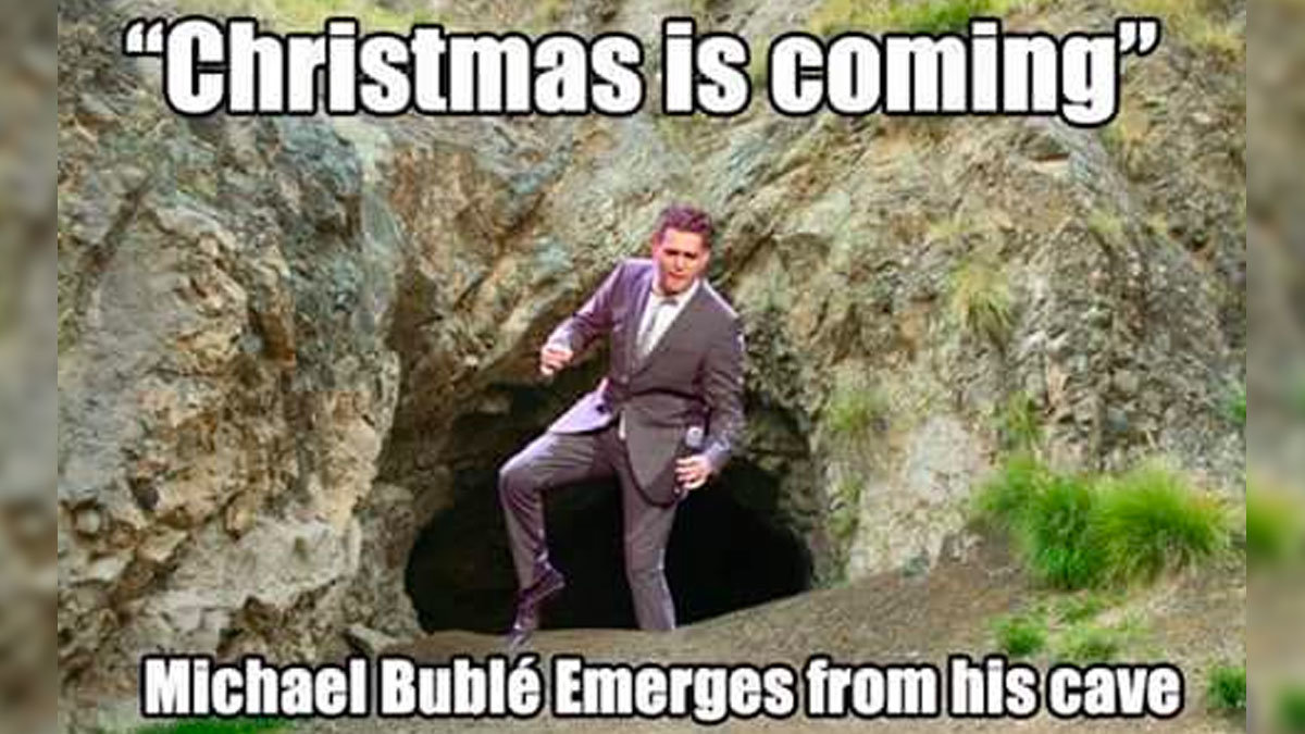Michael Bublé Emerges from His Cave | Know Your Meme