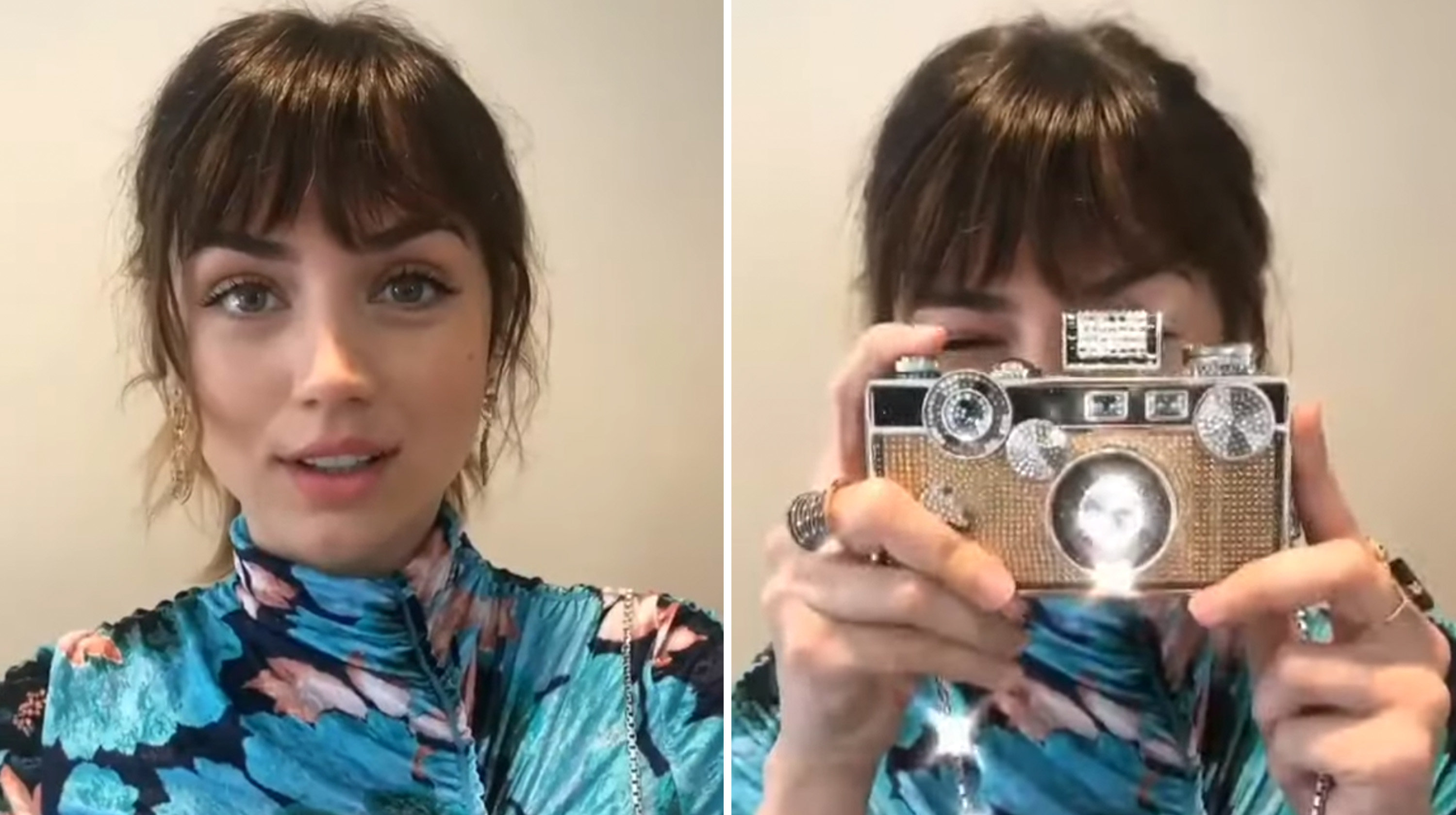 Ana De Armas Saying Smile Nowthatisinteresting
