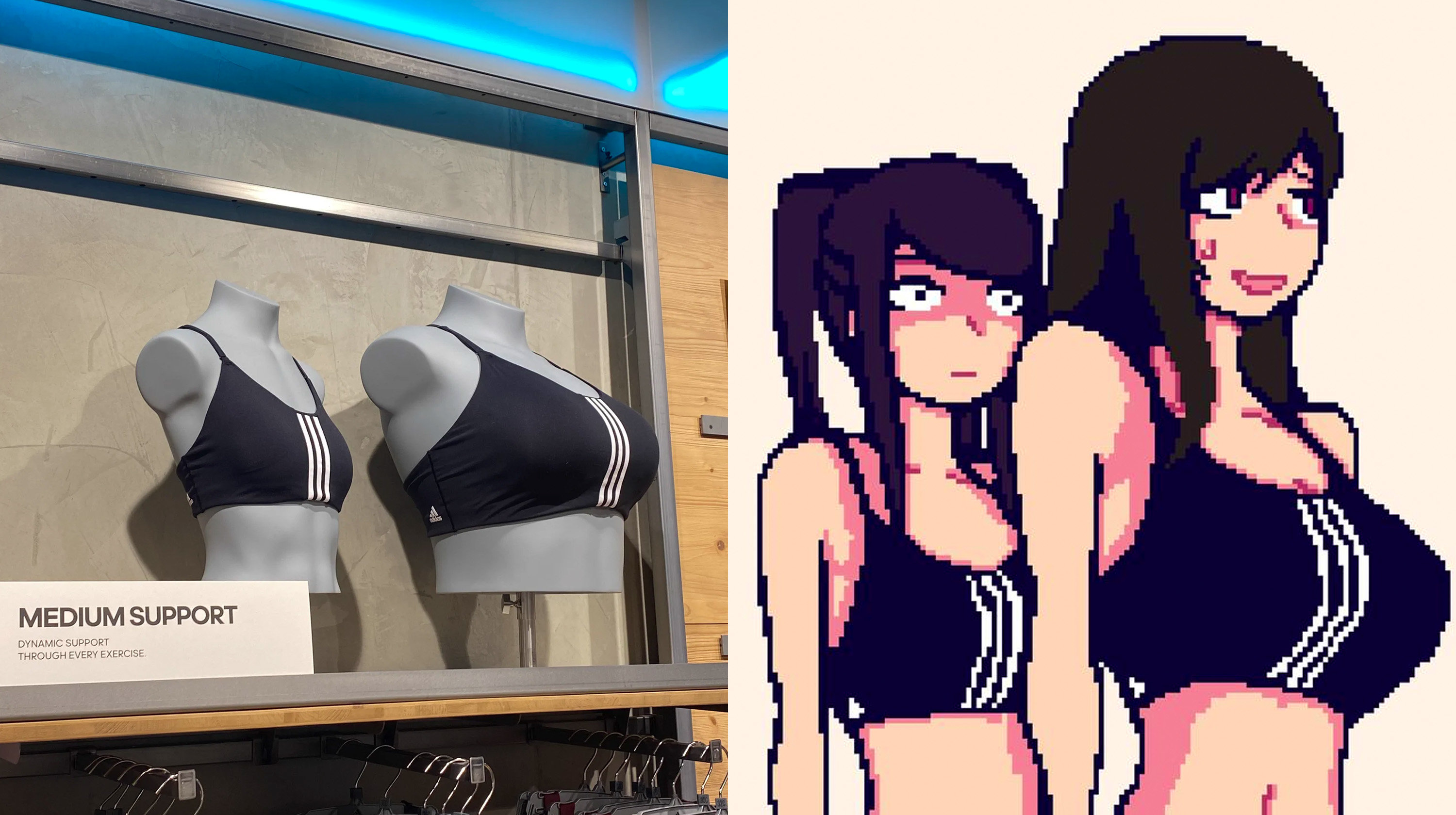 Adidas Sports Bra Medium Support Know Your Meme