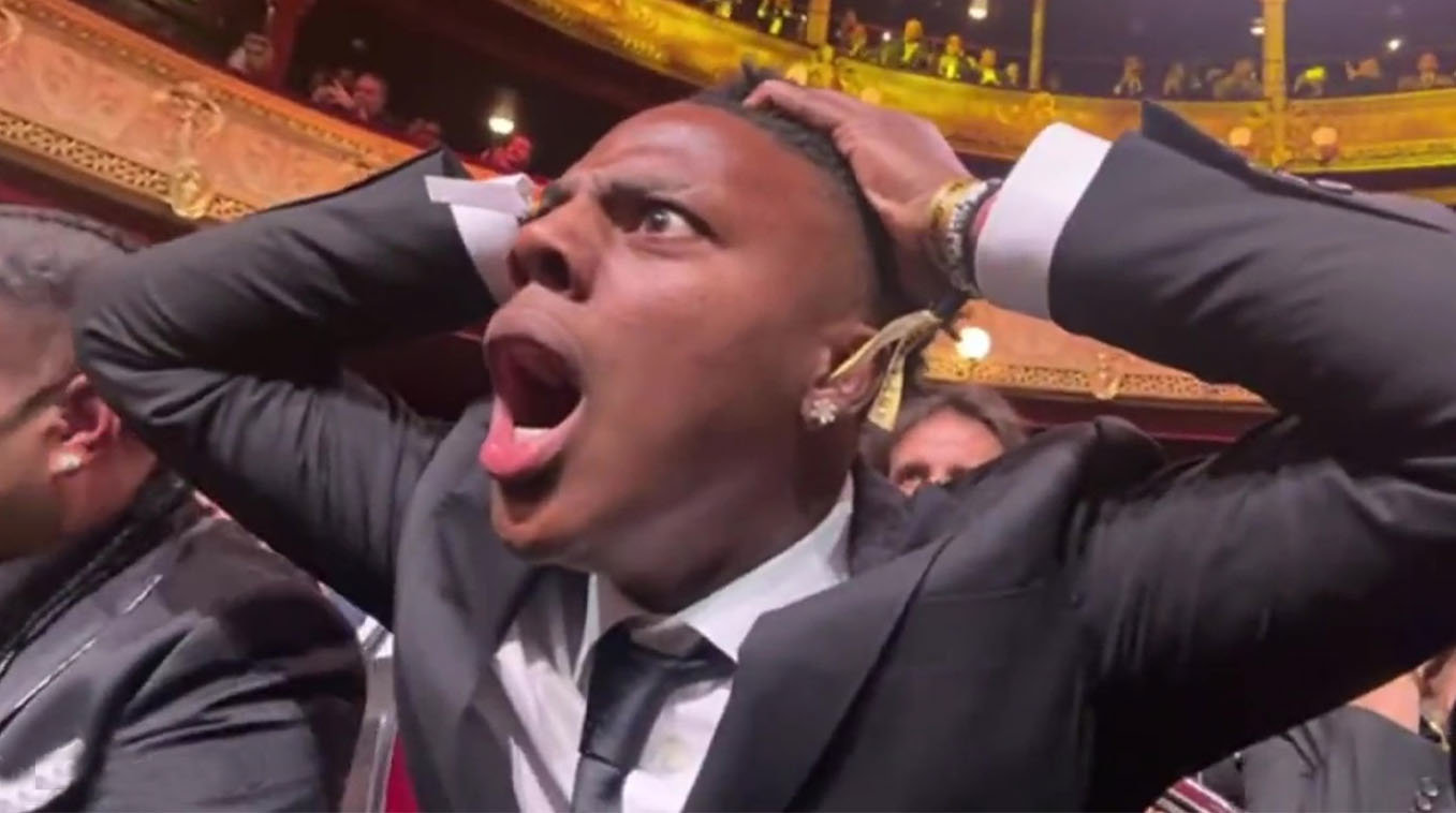 IShowSpeed At Ballon D Or Know Your Meme
