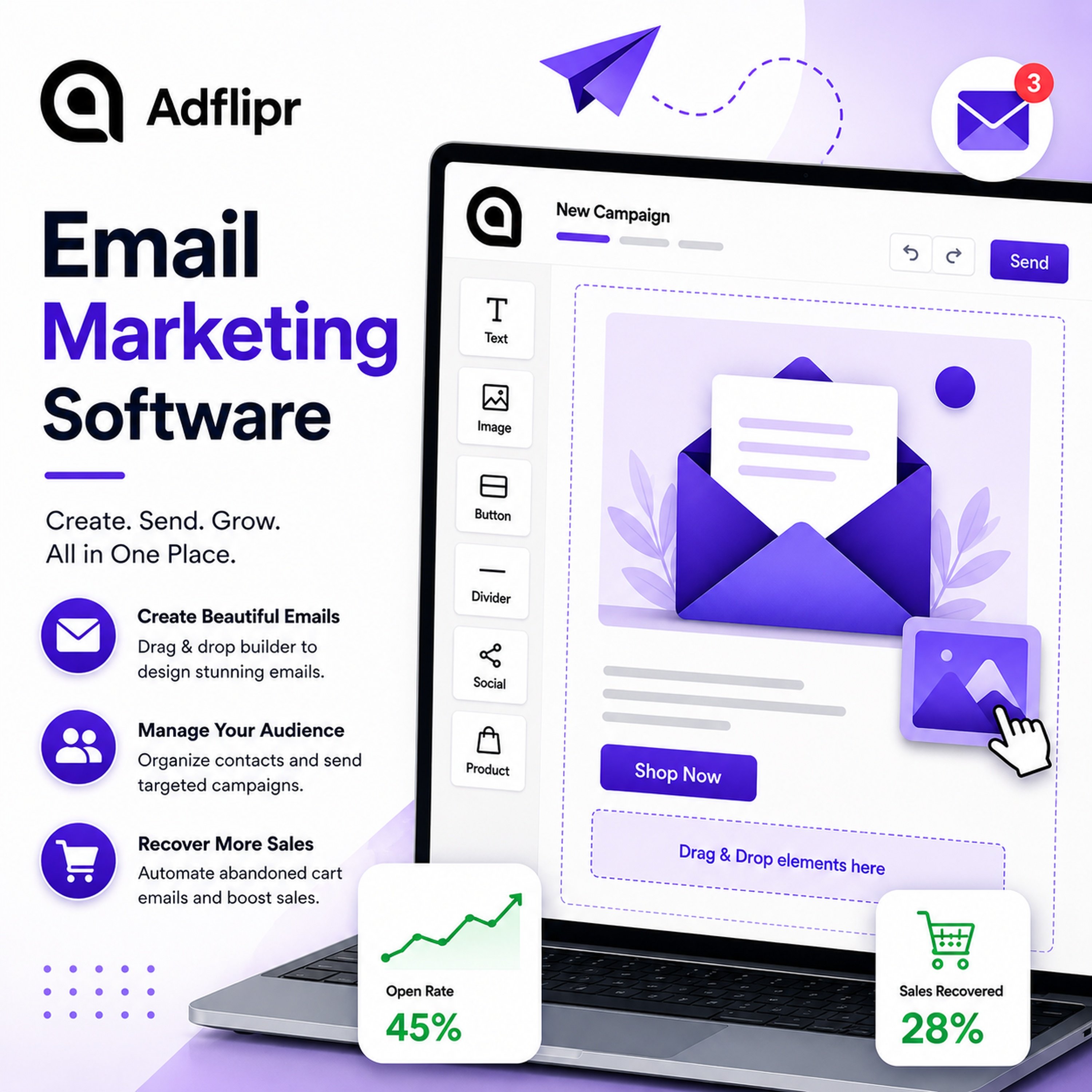 Adflipr_email_marketing_software_3000x3000