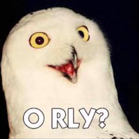 O RLY? O RLY?