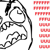 Rage Guy (FFFFFUUUUUUUU-) Angry face rageguy yelling FFFFFUUUUUU