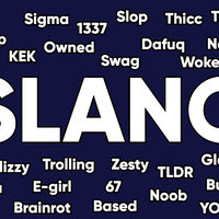 Various examples of Internet Slang.