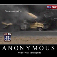 Exploding Van