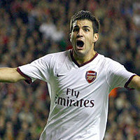 Fabregas' Goal Celebration