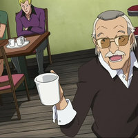 Stan Lee Asking for Coffee