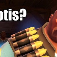 Pootis Pootis meme depicting the Heavy Weapons Guy from Team Fortress 2.