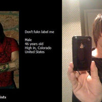 grown man with long emo bangs