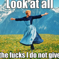 How that I dont give a fuck not a single fuck can not I dont give a fuck not a single fuck phrase