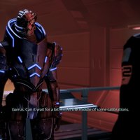 I'm in the Middle of Some Calibrations meme origin depicting Garrus from Mass Effect and the catchphrase.