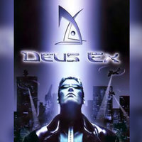 Deus Ex original cover art for the game.