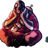 Pyro Sitting Down Pyro Sitting Down