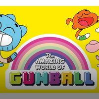 The Amazing World Of Gumball The Amazing World Of Gumball intro with characters from the tv show.