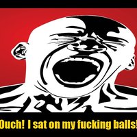 Ouch! I Sat On My Balls!