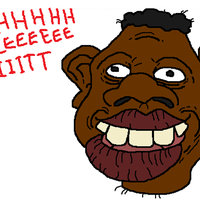 Sheeeit Sheeeit tyrone ms paint character.