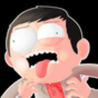 cartoon character looking disgusted