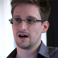 Edward Snowden talking