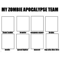 My Zombie Apocalypse Team My Zombie Apocalypse Team