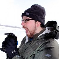 Ben Eisenkop about to eat a bird