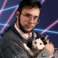 Laser Background Portraits