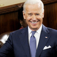 Joe Biden photo giving thumbs up.