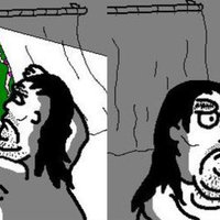 Closing the Curtains meme.