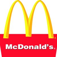 McDonald's Golden arches logo in yellow and red