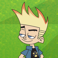 Johnny Test Cartoon character Johnny Test with spiky yellow hair