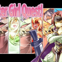 Monster Girl Quest Monster Girl Quest video game title cover showing numerous characters from the series.