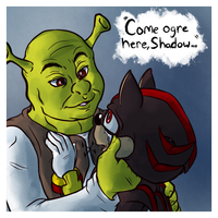 Shadow x Shrek Shadow x Shrek