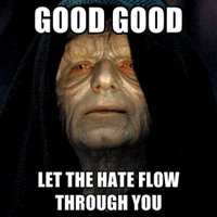 Let The Hate Flow Through You