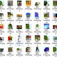 Rare Pepe examples featuring artworks of Pepe the Frog.