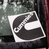 Cummies cummies sticker