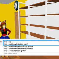 Help I Accidentally Build A Shelf meme example / help i accidentally memes.